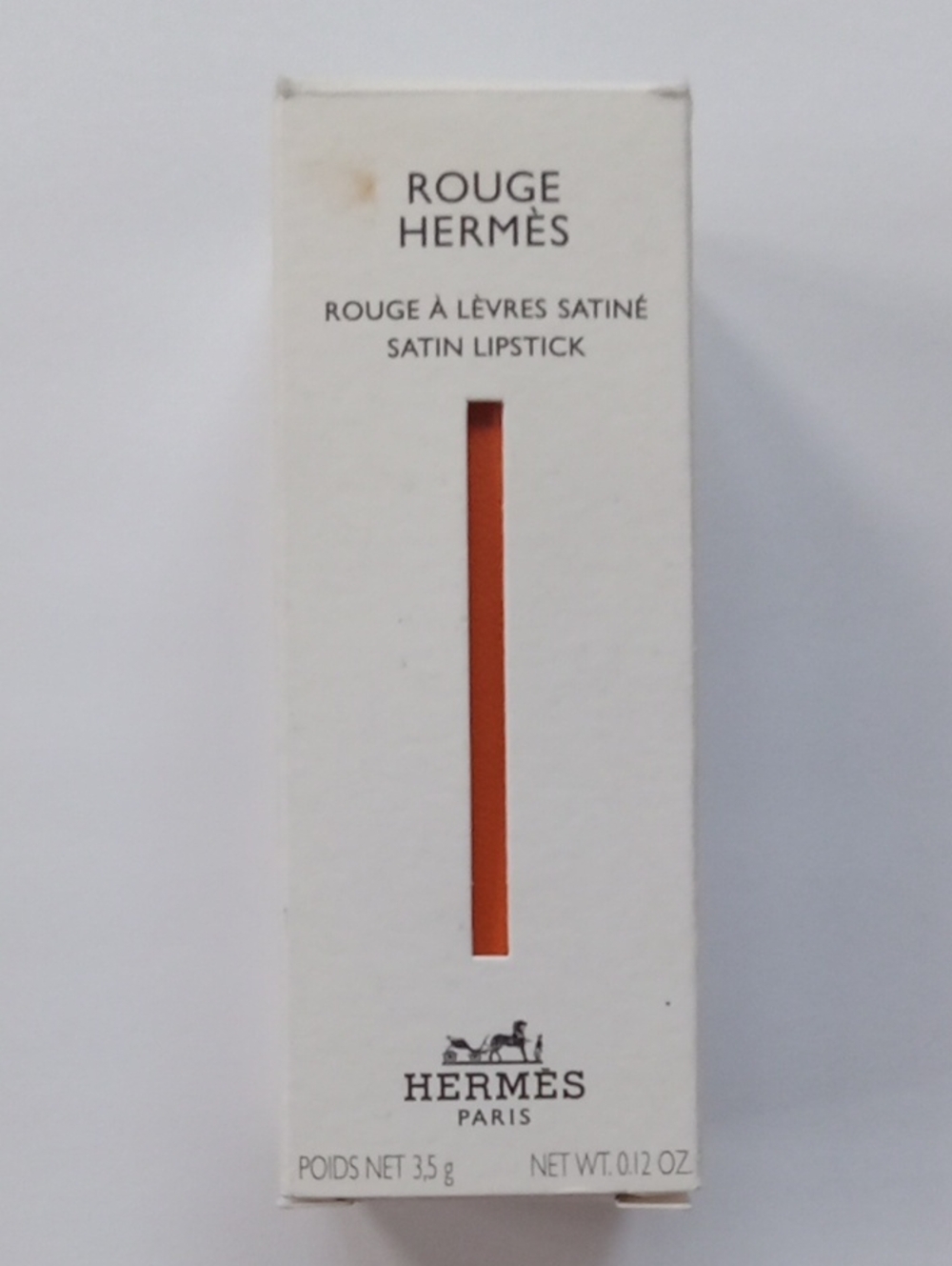Hermès Rouge Satin Lipstick - Rouge Casaque - Picture 2 of 7